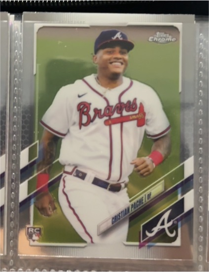 2021 Topps Chrome #178 Cristian Pache — front