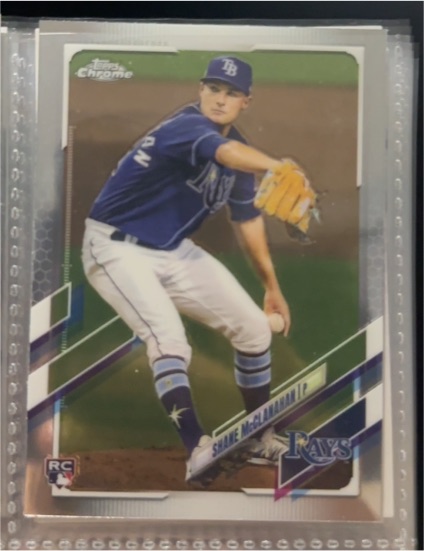 2021 Topps Chrome #23 Shane McClanahan — front