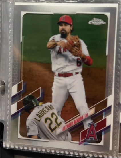 2021 Topps Chrome #58 Anthony Rendon — front