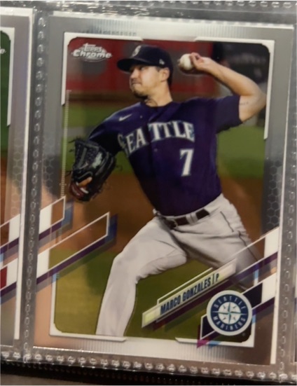 2021 Topps Chrome #152 Marco Gonzales — front