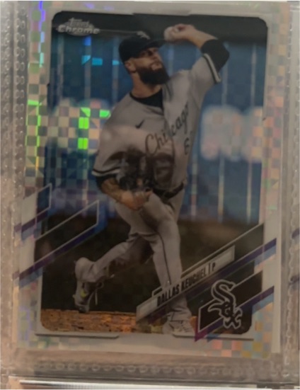 2021 Topps Chrome #91 Dallas Keuchel — front