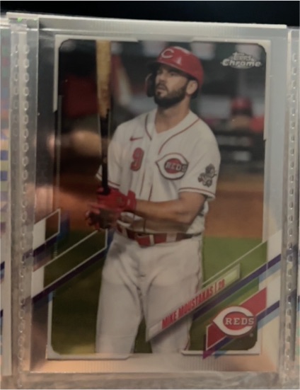 2021 Topps Chrome #57 Mike Moustakas — front