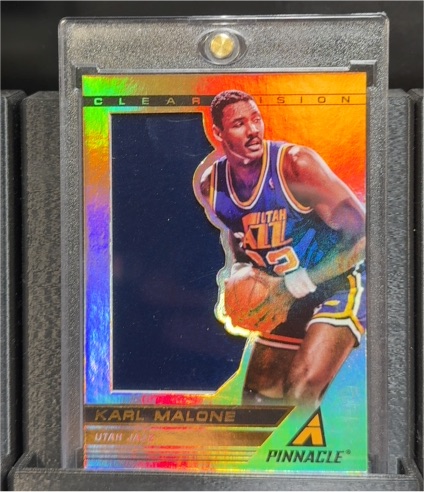 2013 Pinnacle Clear Vision 2nd Quarter #90 Karl Malone — front