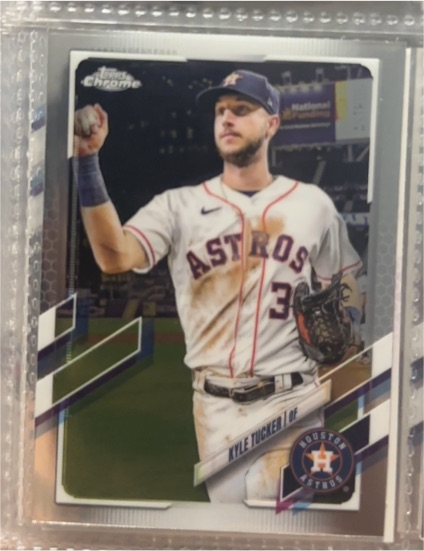 2021 Topps Chrome #208 Kyle Tucker — front