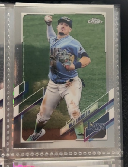 2021 Topps Chrome #75 Willy Adames — front