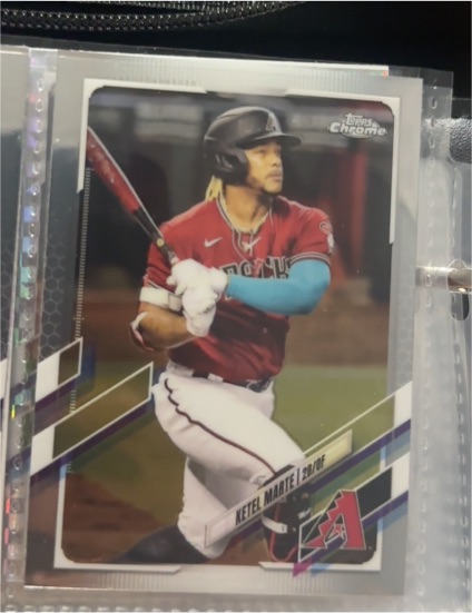 2021 Topps Chrome #116 Ketel Marte — front