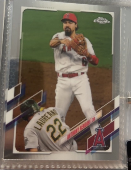 2021 Topps Chrome #58 Anthony Rendon — front