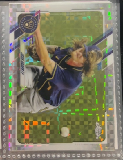 2021 Topps Chrome Prism Refractors #212 Josh Hader — front