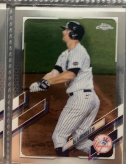 2021 Topps Chrome #115 Clarke Schmidt — front