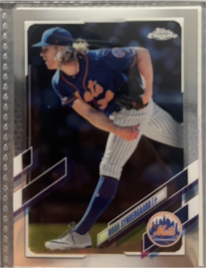 2021 Topps Chrome #35 Noah Syndergaard — front