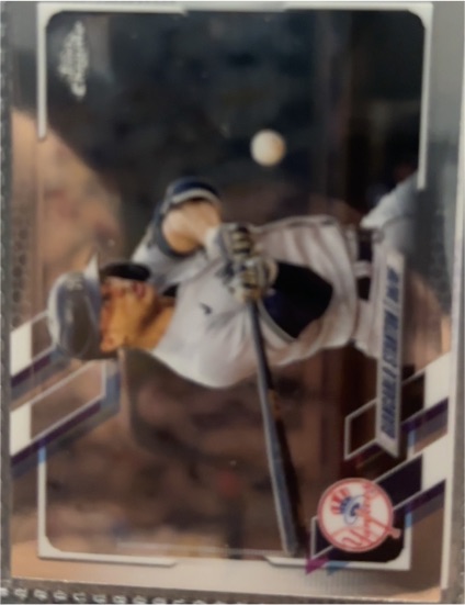 2021 Topps #642 Giancarlo Stanton — front