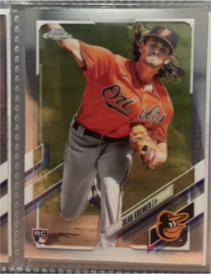 2021 Topps Chrome #104 Dean Kremer Rookie — front