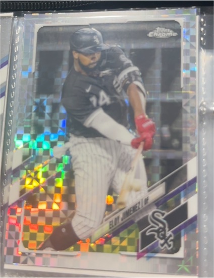 2021 Topps Chrome #89 Eloy Jimenez — front