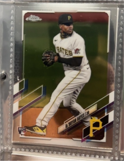 2021 Topps Chrome #191 Ke'Bryan Hayes — front