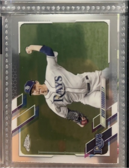 2021 Topps Chrome #175 Ryan Yarbrough — front