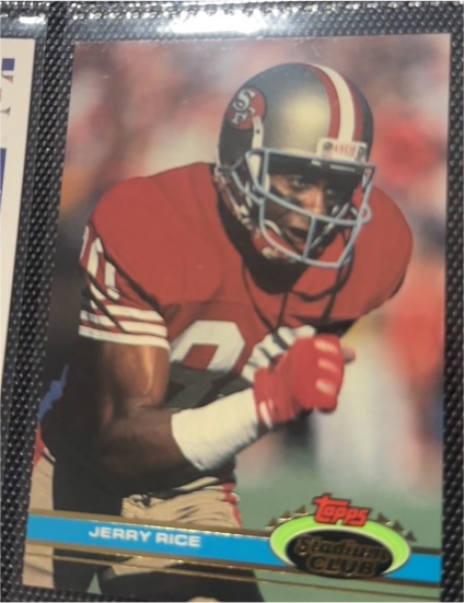 1993 Topps Stadium Club #340 Jerry Rice — front