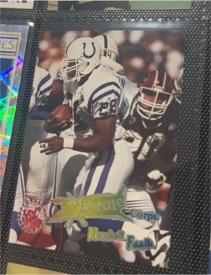 1993 Bowman Xtreme Marshall Faulk — front