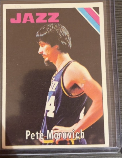 1975 Topps #75 Pete Maravich — front