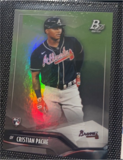 2021 Bowman Platinum #23 Cristian Pache — front
