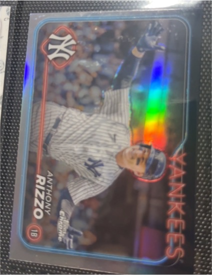 2024 Topps Chrome #127 Anthony Rizzo — front