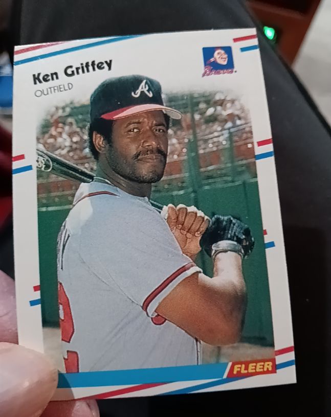 1988 Fleer #540 Ken Griffey Sr. — front