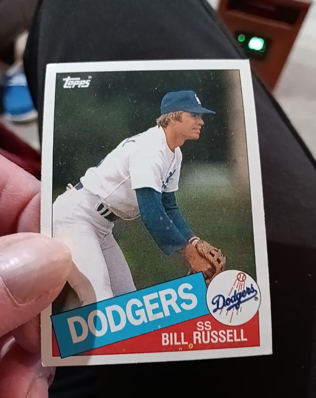 1985 Topps #343 Bill Russell — front