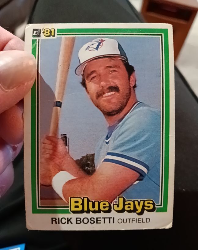 1981 Donruss #152 Rick Bosetti — front