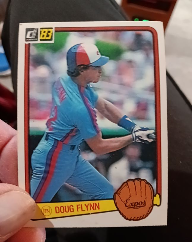 1983 Donruss #240 Doug Flynn — front