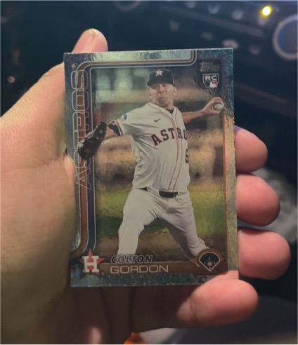 2025 Topps Update #US157 Colton Gordon — front