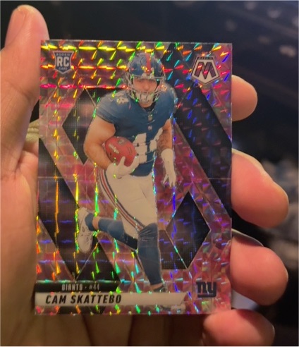 2025 Panini Mosaic #305 Cam Skattebo — front