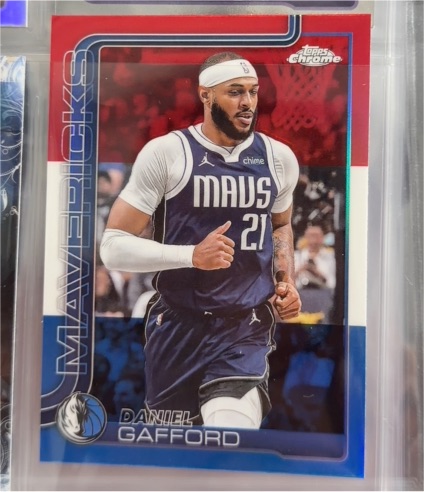 2025-26 Topps Chrome #78 Daniel Gafford — front