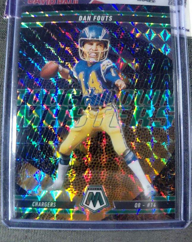 2025 Panini Mosaic #17 Dan Fouts Touchdown Masters — front