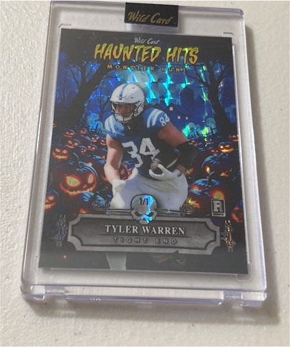 2025 Wild Card Haunted Hits Monster Hunt #HHH-TW Tyler Warren — front