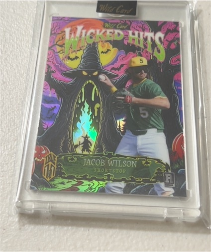 2025 Wild Card Wicked Hits #Jacob Wilson — front