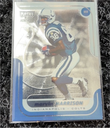 1999 Playoff Momentum SSD #38 Marvin Harrison — front