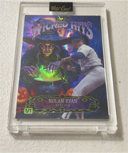2025 Wild Card Wicked Hits Nolan Ryan — front