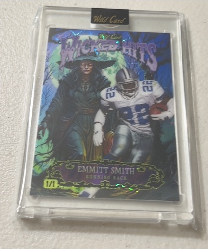 2025 Wild Card Wicked Hits #Emmitt Smith — front