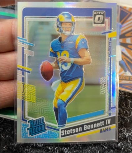 2023 Donruss Optic #267 Stetson Bennett IV — front