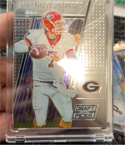 2016 Panini Prizm Collegiate Draft Picks #74 Matthew Stafford — front