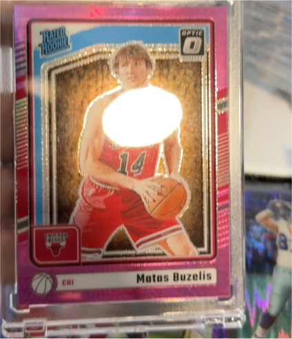 2024-25 Panini Donruss Optic #286 Matas Buzelis — front