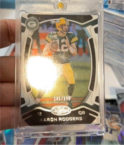 2019 Panini Certified #245 Aaron Rodgers — front