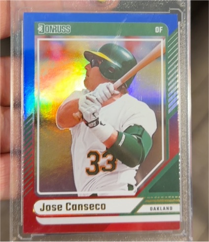 2024 Donruss #90 Jose Canseco Oakland Athletics — front