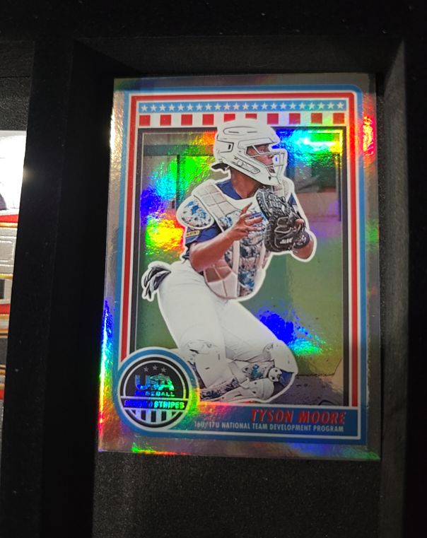 2025 Panini Stars and Stripes #174 Tyson Moore — front