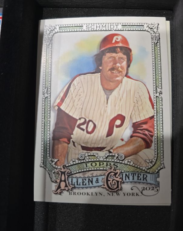 2025 Topps Allen & Ginter Mike Schmidt — front