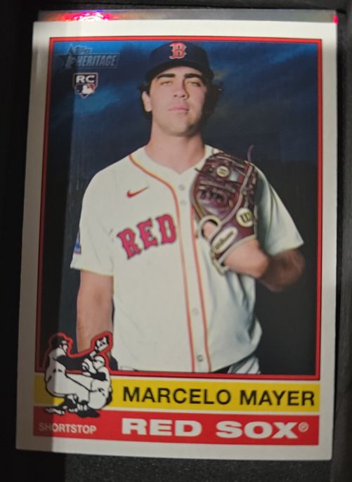 2025 Topps Heritage High Number #688 Marcelo Mayer — front