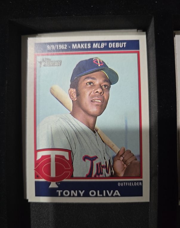 2025 Topps Heritage High Number #76R-11 Tony Oliva — front