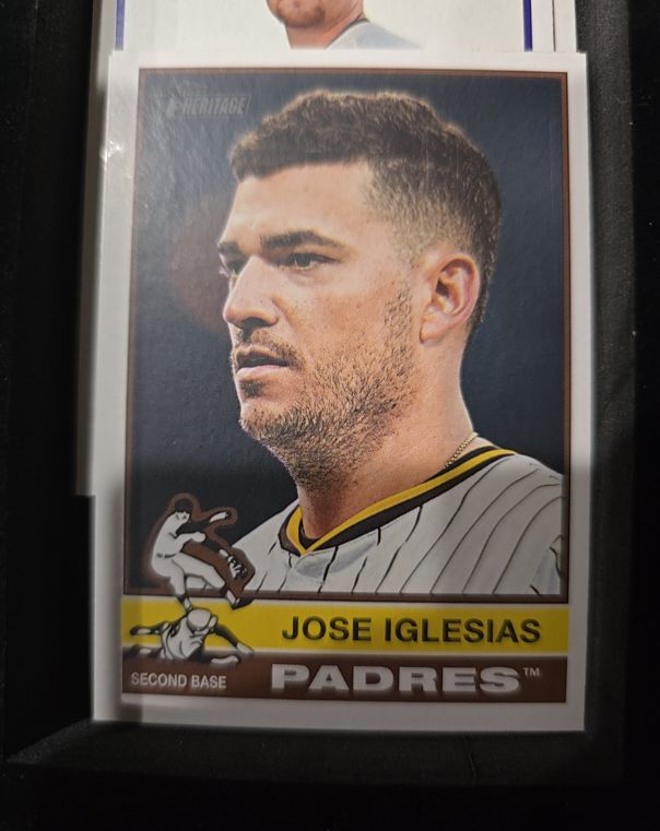 2025 Topps Heritage High Number #653 Jose Iglesias — front