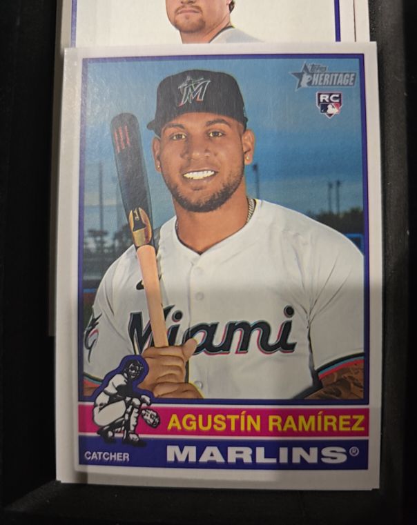 2025 Topps Heritage #563 Agustín Ramírez — front