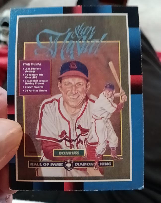 1987 Donruss #641 Stan Musial — front