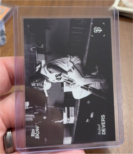 2025 Topps Black & White #5 Rafael Devers — front